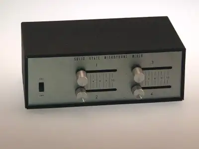 COSRAD Solid state 4 Channel Microphone Mixer, View more