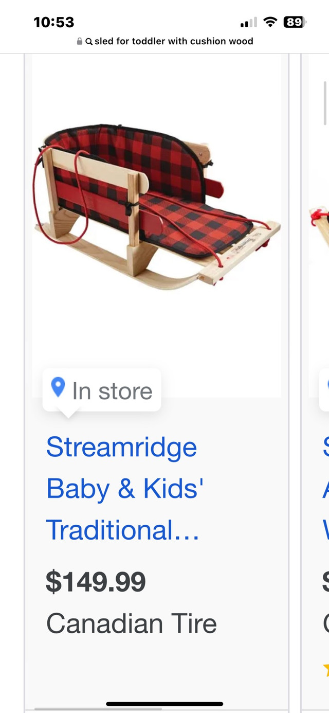 Baby/toddler sled  in Multi-item in Saskatoon - Image 3
