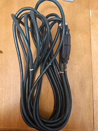 Outdoor extension power cord