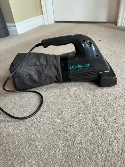 Black and decker vintage DirtBuster hand held vacuum, View more