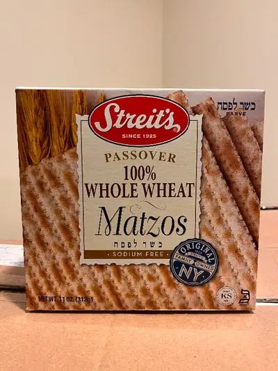 Streit’s Passover whole wheat matzos 24 pack. Brand new Delicious whole wheat matzos $168 new Sellin...