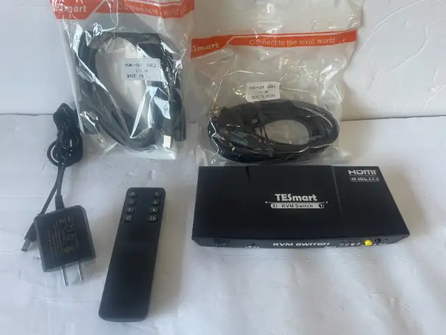 *New (Reg. $220)* TESmart 2x1 HDMI KVM Switch in Mice, Keyboards & Webcams in Markham / York Region - Image 4