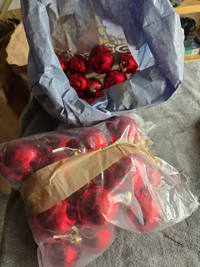 36 Red Christmas Decorations, View more