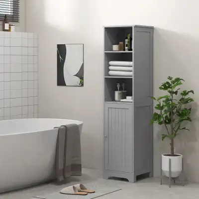 Tall Bathroom Storage Cabinet, Freestanding Tower Cabinet with A, View more