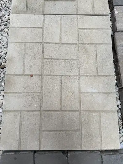 20 pieces of Grey Concrete Brick Patio Stone Slab, View more