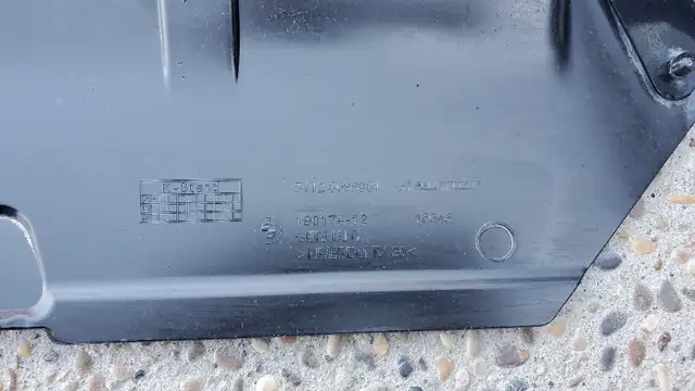 OEM BMW M5 Rear Diffuser (Black Sapphire) in Auto Body Parts in Edmonton - Image 6