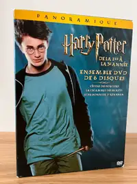 Coffret de 6 DVD Harry Potter à vendre