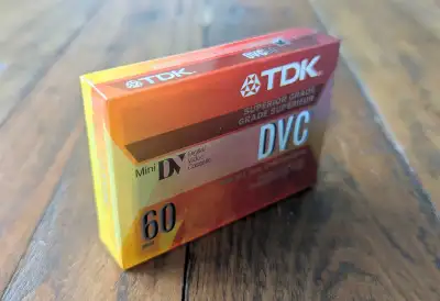 TDK Mini Digital Video Cassette (New), View more