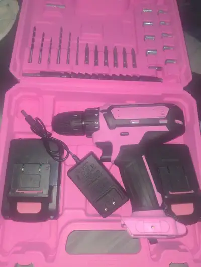 DRILL+2 BATTERIES AND CHARGER, View more