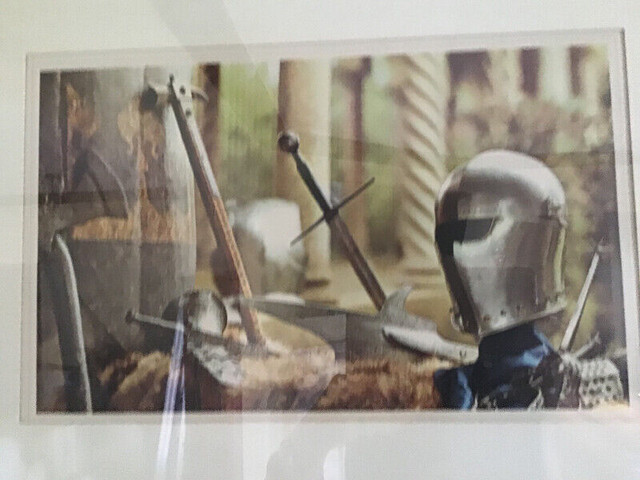 Framed Art: Arms and Armer—Weapons of the age of Chivalry in Arts & Collectibles in Norfolk County - Image 2