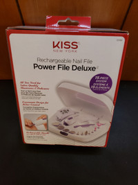 BRAND NEW - KISS (New York) Power Nail File Deluxe Kit