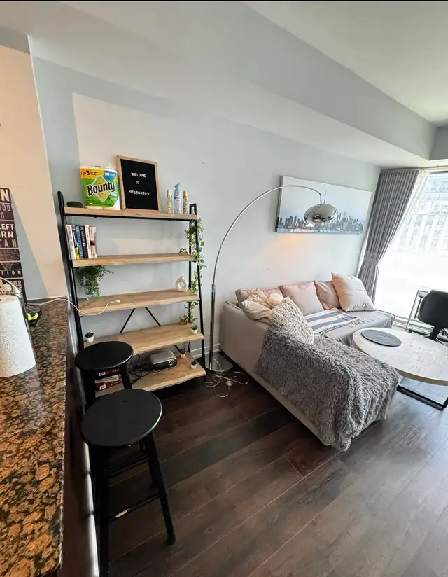 Fully Furnished 1 B + Den and 1 WR for Rent w/ All Utiliti