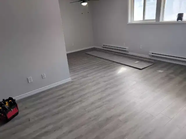 floor installation laminate / vinyl $1.25 per sq ft  special62863231538818124