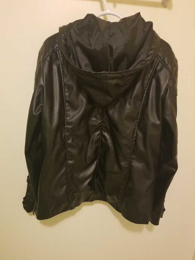Faux Leather Jacket in Other in St. Albert - Image 2