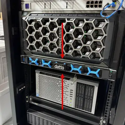 Dell R640 XEON Server 6226R 12TB 96GB RAM Datto Siris S5-12, View more