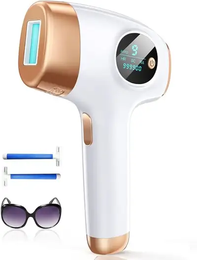 Advanced At-Home Hair Epilator Hair Removal with 9 Energy Levels, View more