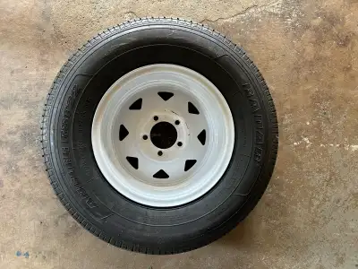 Purchased Tire and Rim combo as a spare for $230 this past summer. Did not end up using- sold traile...