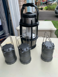 ,Camping lanterns lights all 4 