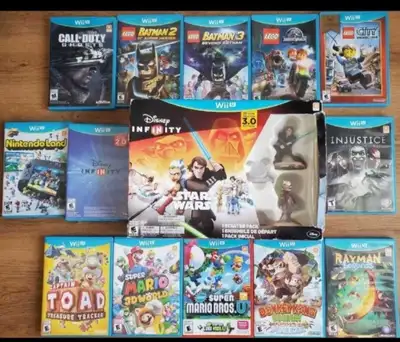 WiiU Games for sale / Bundle deals multi buy $, View more