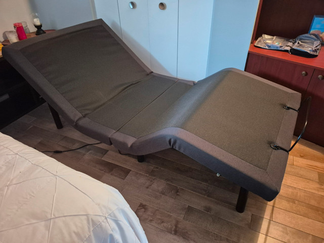 Lit simple électrique comme neuf dans Lits et matelas  à Sherbrooke - Image 3