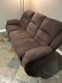 Electric Recliner Three Seater Couch Good Condition!
