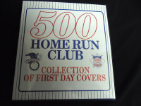 First Day Covers Featuring The 500 Homerun Club For Baseball