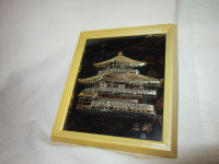 Vintage Oriental - Small Picture in French Ivory(Plastic) Frame