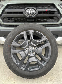 2022 Toyota RAV4 genuine OEM wheel and tire set
