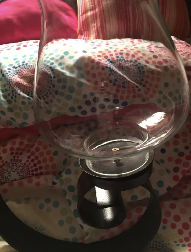 Bowring Hurricane Glass Candelabra