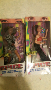 Spice Girls figurines dolls. Mel.B. and Melanie C.