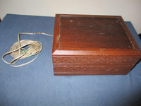 VINTAGE DECO PERSONAL PHONE-CIGAR BOX-NORTHERN ELECTRIC-1970'S