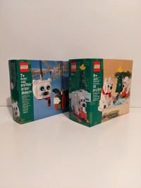 Lego Polar bear two set combo (retired) - new 