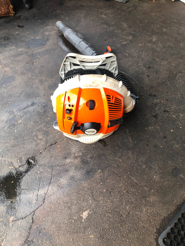 Used, Stihl br600 backpack  leaf blower working perfect for sale  