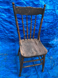 I deliver! Vintage Wood Chair