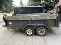 6x12 dump trailer for rent 
