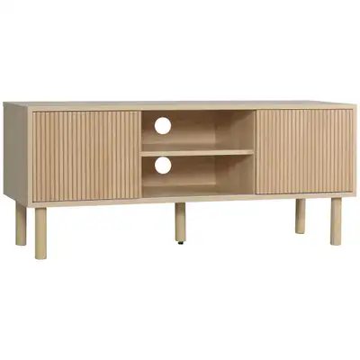 TV Stand for up to 50" with Storage Shelves Sliding Doors , View more