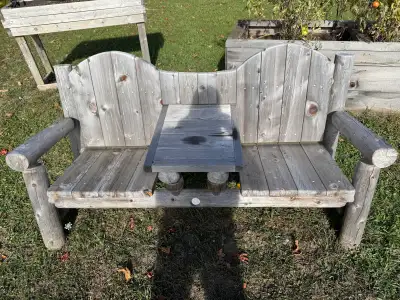 cedar log chairs, View more