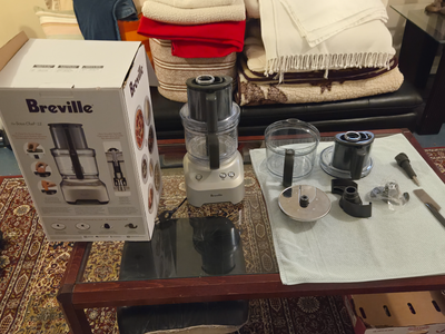 I have a 12 cup Breville Food Processor for sale because I don't use it. I though it could do things...