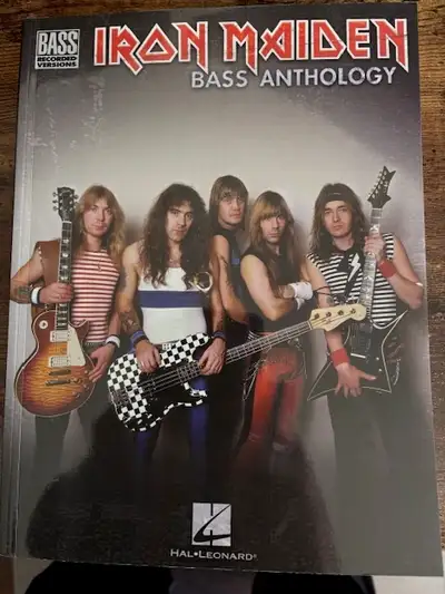 Iron Maiden - Bass Anthology Bass Tab Booklet, View more