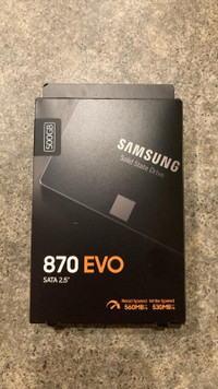 Samsung 870 EVO SATA SSD 500GB 2.5"