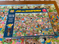 JAN VAN HAASTEREN PUZZLE “THE DUTCH CRAFT MARKET”