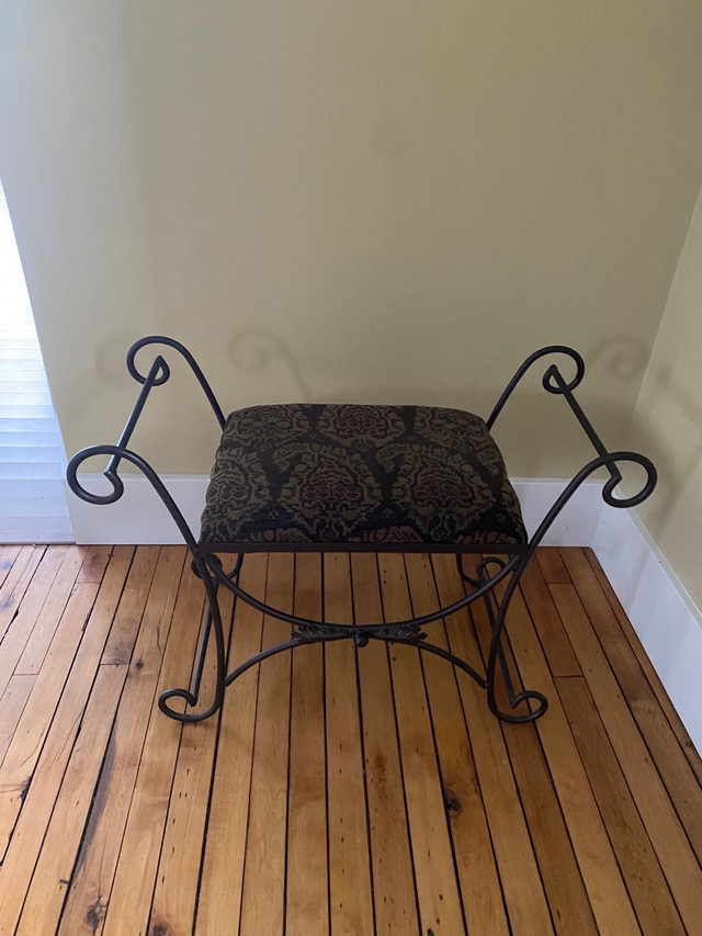 Wrought Iron Bench in Other in Owen Sound
