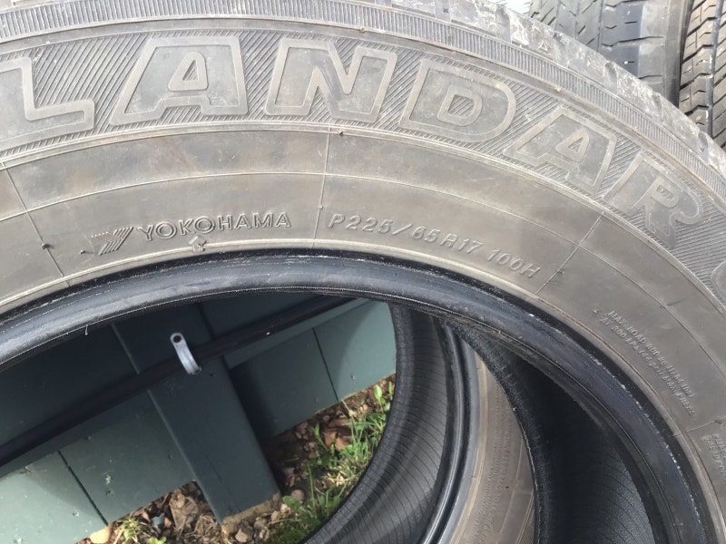 All season tires P225/65R17 Tires & Rims Moncton Kijiji