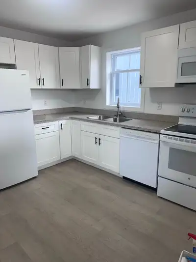 Brand new two bedroom one bathroom all appliances include fridge stove dishwasher microwave range Un...