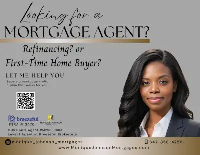 Mortgage Renewal / Refinance or First-Time Homebuyer, View more