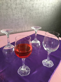 Rosenthal Group Germany Classic Rose Crystal Glasses