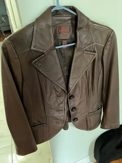 Leathers jacket , View more