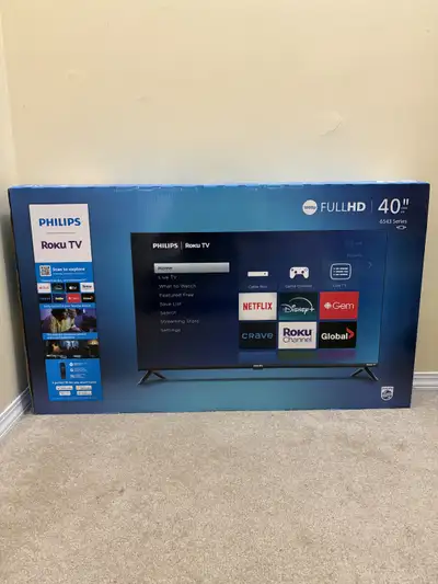 Brand New Philips 40" Roku TV, View more