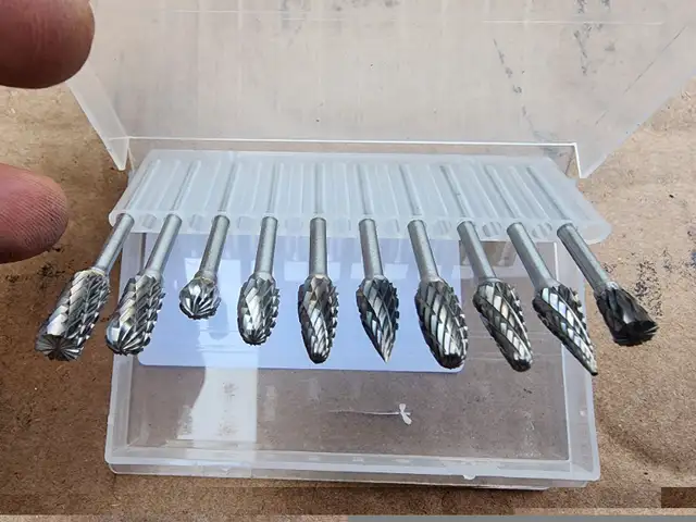 10 Pc.  Deburring Tips Brand New Never Used Still In The Case in Hand Tools in Windsor Region - Image 8