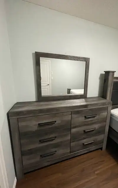 The dresser is in a very good condition. Available for pick up anytime